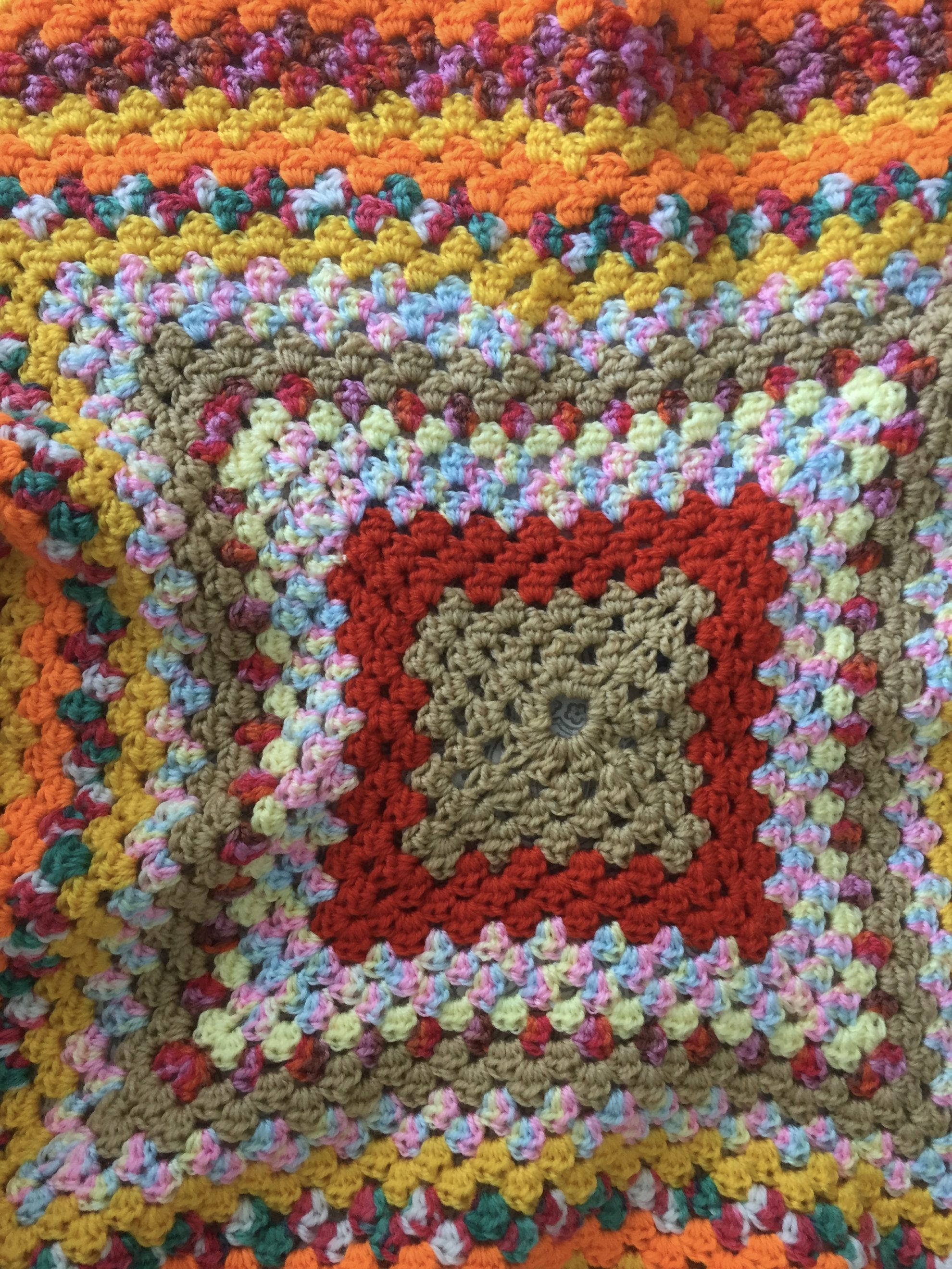 Repurposing Granny Square Blankets – Project Twiddles